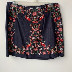 Altar’d State Embroidered Mini Skirt